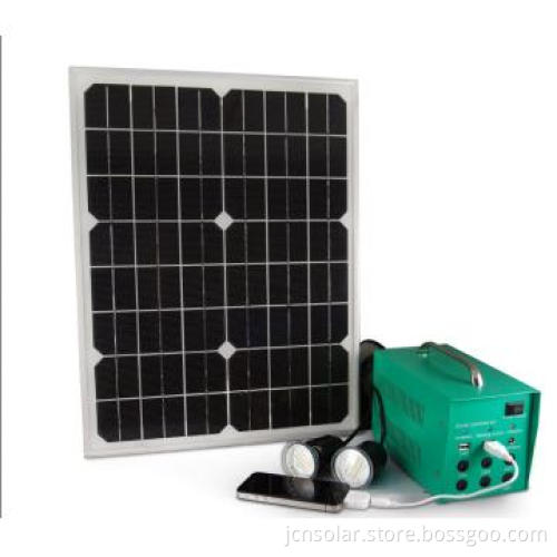 6 bulbs LED lighting solar lighting kits